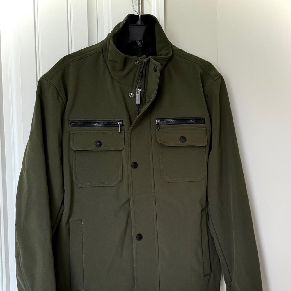 Michael Kors Army Green Men's Jacket Large NWT